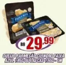Violeta Supermercados Queijo parmesão cilindro faixa azul oferta