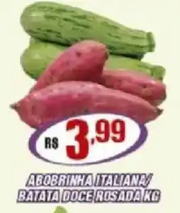 Violeta Supermercados abobrinha italiana/ batata doce rosada oferta