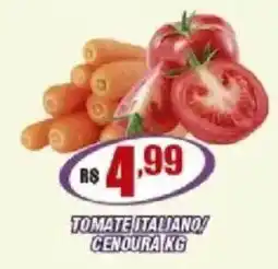 Violeta Supermercados tomate italiano/ cenoura oferta