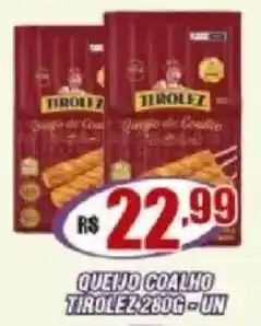 Violeta Supermercados Queijo coalho tirolez oferta