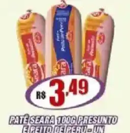 Violeta Supermercados Patê Seara 100g Presunto oferta