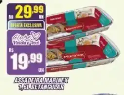 Violeta Supermercados Assadeira marinex retangular oferta