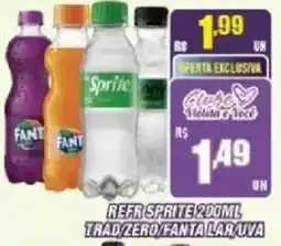 Violeta Supermercados refri sprite 200ml trad/zero/fanta laranja oferta