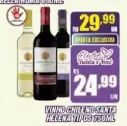 Violeta Supermercados vinho chileno santa helena tipos oferta