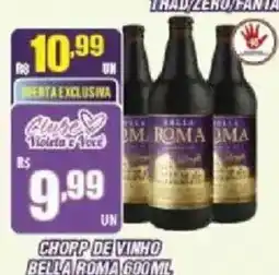 Violeta Supermercados Chopp de vinho bella roma oferta