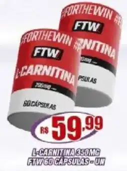 Violeta Supermercados l-carnitina ftw 60 cápsulas oferta