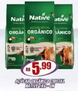 Violeta Supermercados Açúcar orgânico cristal native oferta