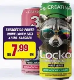 Violeta Supermercados Energético power drink locko lata oferta