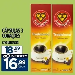 Preço & Cia Cápsulas 3 corações oferta