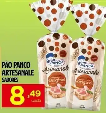 Preço & Cia Pão panco artesanal oferta