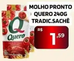 Safra Supermercados molho pronto quero oferta