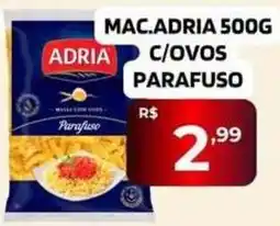 Safra Supermercados Mac.adria c/ovos parafuso oferta