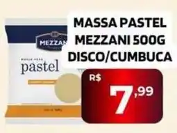 Safra Supermercados Massa pastel mezzani oferta