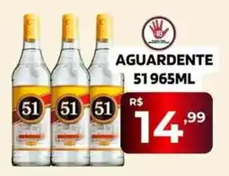 Safra Supermercados Aguardente 51 oferta