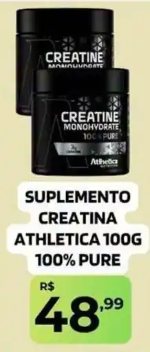 Safra Supermercados Suplemento creatina athletica 100g oferta