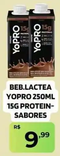 Safra Supermercados beb.lactea yopro 250ml 15g protein-sabores oferta