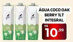 Safra Supermercados Água coco oak berry 1lt integral oferta