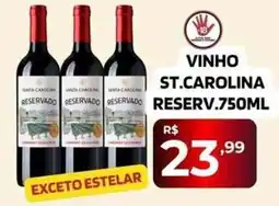 Safra Supermercados vinho st.carolina reserv.750ml oferta