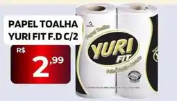 Safra Supermercados papel toalha yuri fit f.d c/2 oferta
