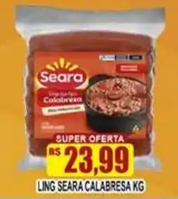 Supermercado leal Ling seara calabresa kg oferta