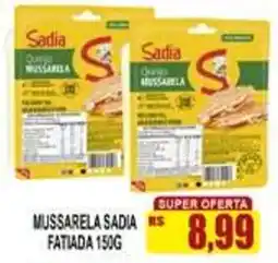 Supermercado leal Mussarela sadia fatiada oferta