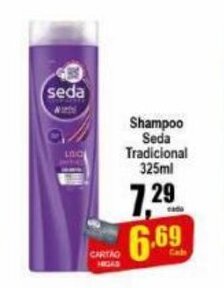 Higa's Supermercado Shampoo Seda Tradicional 325ml oferta