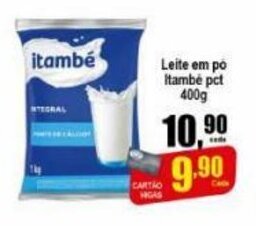 Higa's Supermercado Leite em po Itambe Pct 400g oferta