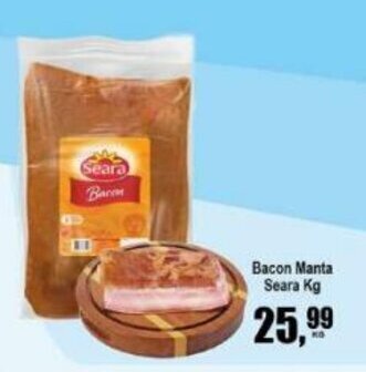 Higa's Supermercado Bacon Manta Seara 1kg oferta