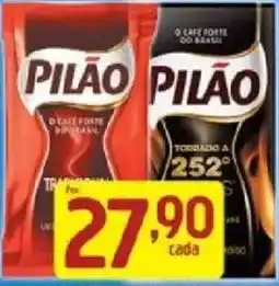 Supermercados Guanabara Pilão o café forte do brasil oferta