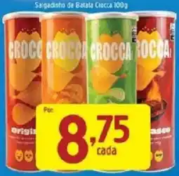 Supermercados Guanabara Salgadinho de Batata Crocca oferta