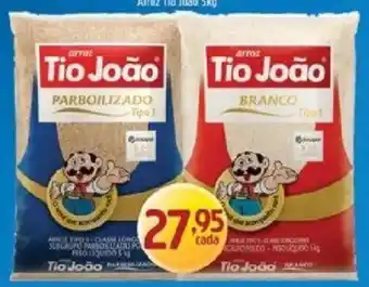 Supermercados Guanabara Arroz tio joão parboilizado tipo 1 oferta