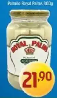 Supermercados Guanabara Palmito royal palms oferta