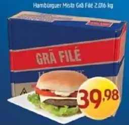 Supermercados Guanabara Hambúrguer Misto Grã File oferta