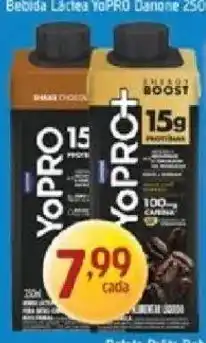 Supermercados Guanabara Bebida Láctea YoPRO Danone oferta
