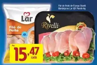 Supermercados Guanabara Filé de Peito de Frango Rivelli oferta