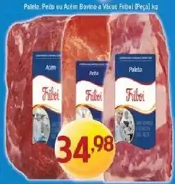 Supermercados Guanabara Paleta, Peito ou Acém Bovino a Vácuo Filbei oferta