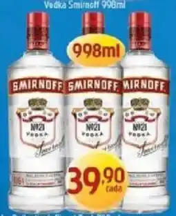 Supermercados Guanabara Vodka smirnoff oferta