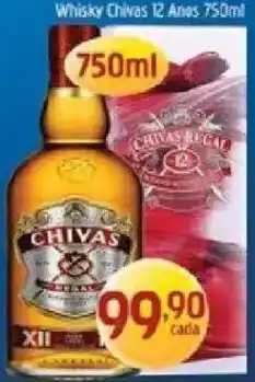 Supermercados Guanabara Whisky Chivas 12 Anos oferta