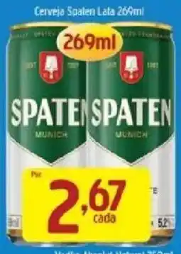 Supermercados Guanabara Cerveja Spaten Lata oferta