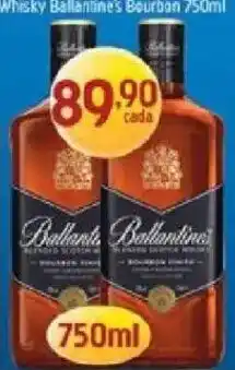 Supermercados Guanabara Whisky Ballantine's Bourbon oferta