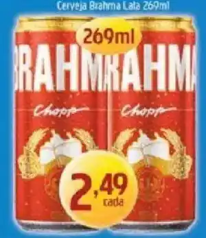 Supermercados Guanabara Cerveja brahma lata oferta
