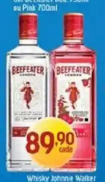 Supermercados Guanabara Beefeater ou Pink 700ml oferta