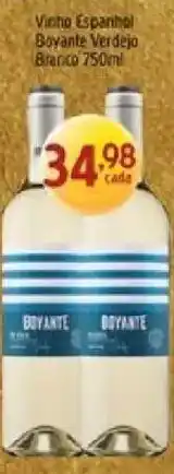 Supermercados Guanabara Vinho Espanhol Boyante Verdejo Branco oferta