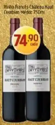 Supermercados Guanabara Vinho francês château haut courbain médoc oferta