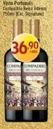 Supermercados Guanabara Vinho Português Compadrio Beira Interior oferta