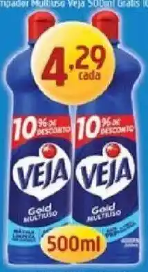 Supermercados Guanabara Limpador multiluso veja gold multiluso oferta