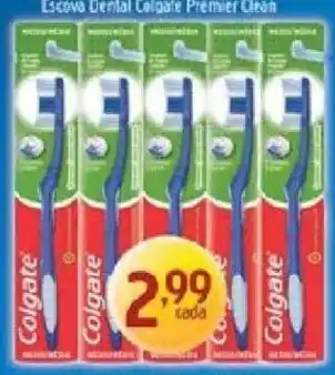 Supermercados Guanabara Escova Dental Colgate Premier Clean oferta