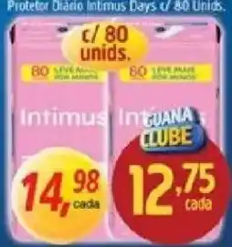 Supermercados Guanabara Intimus Days oferta