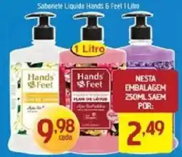 Supermercados Guanabara Sabonete liquido hands & feet oferta