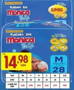 Supermercados Guanabara Turma da Mônica Baby oferta